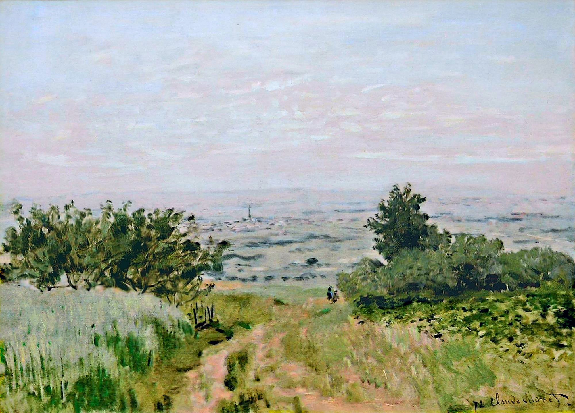 View to the Plain of Argenteuil 1872